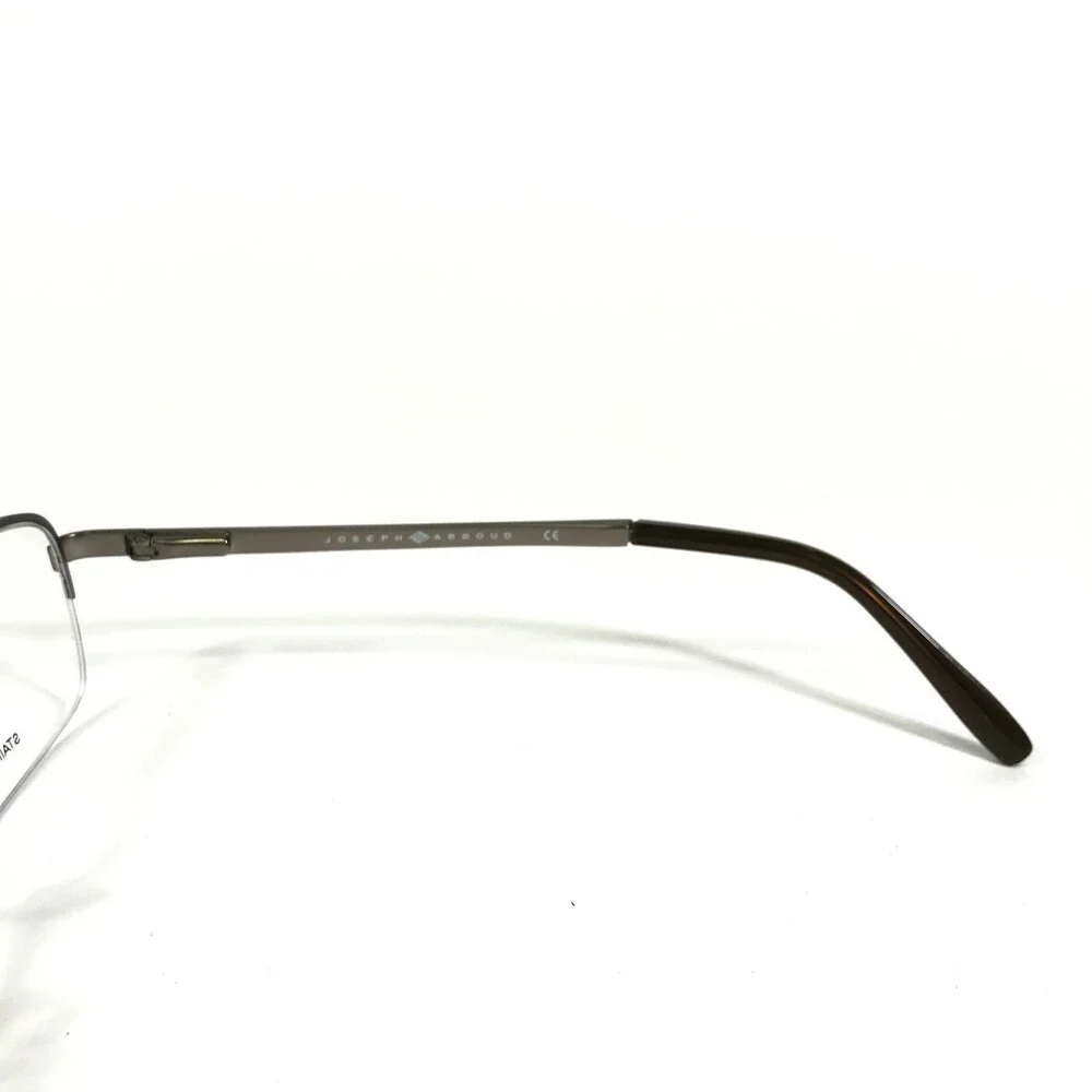 Joseph Abboud Eyeglasses Frames JA4036 015 SILVER Rectangular Half Rim 54-17-140